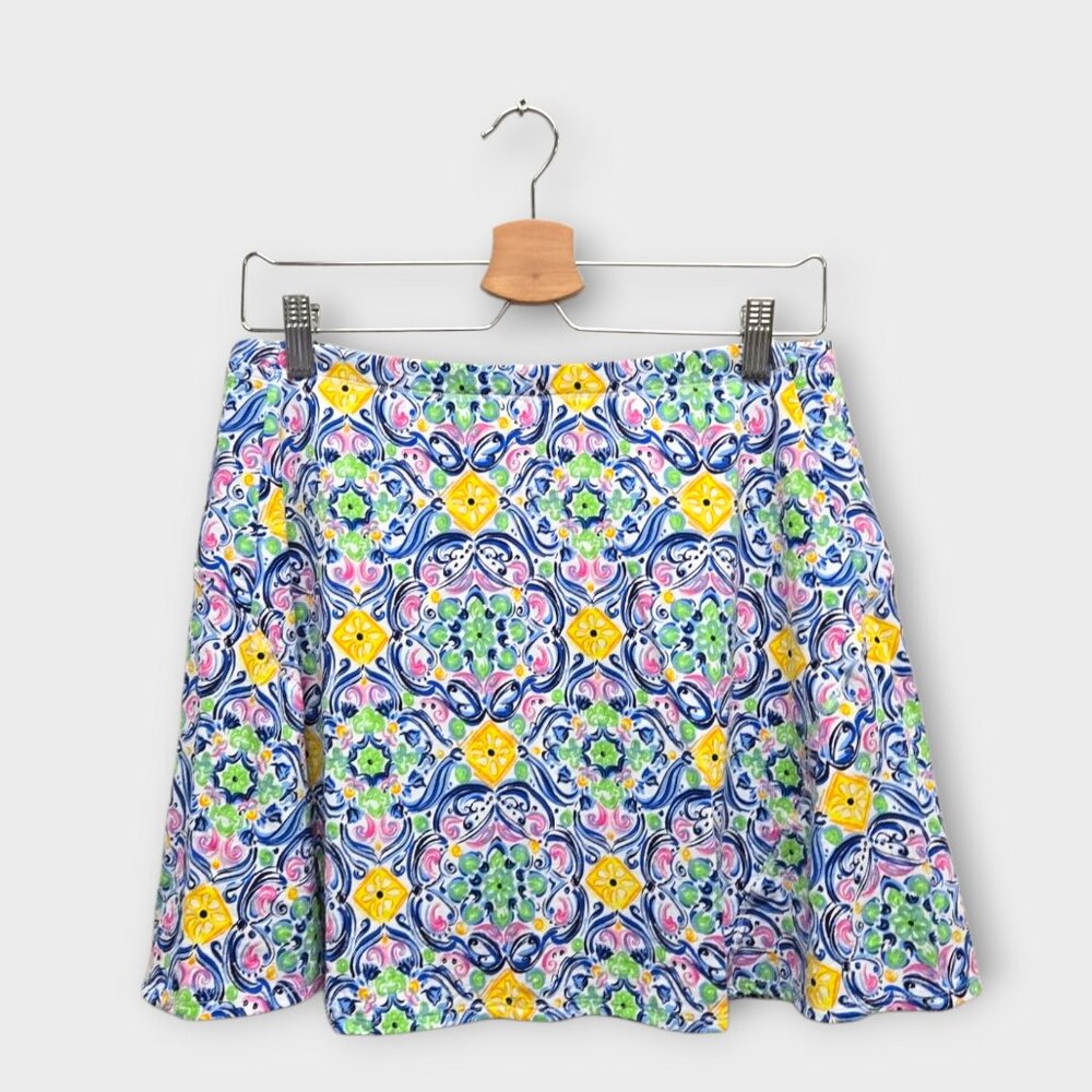 NWOT IBKUL Golf Women's Skort Print (Multicolor) - Small